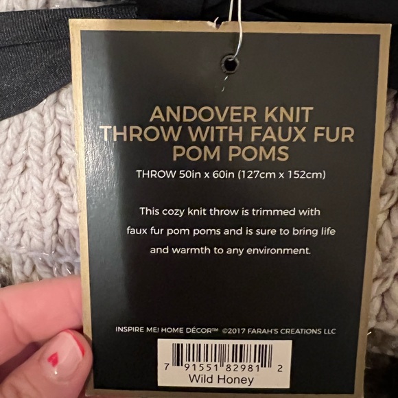 Quilted throw - Picture 2 of 6